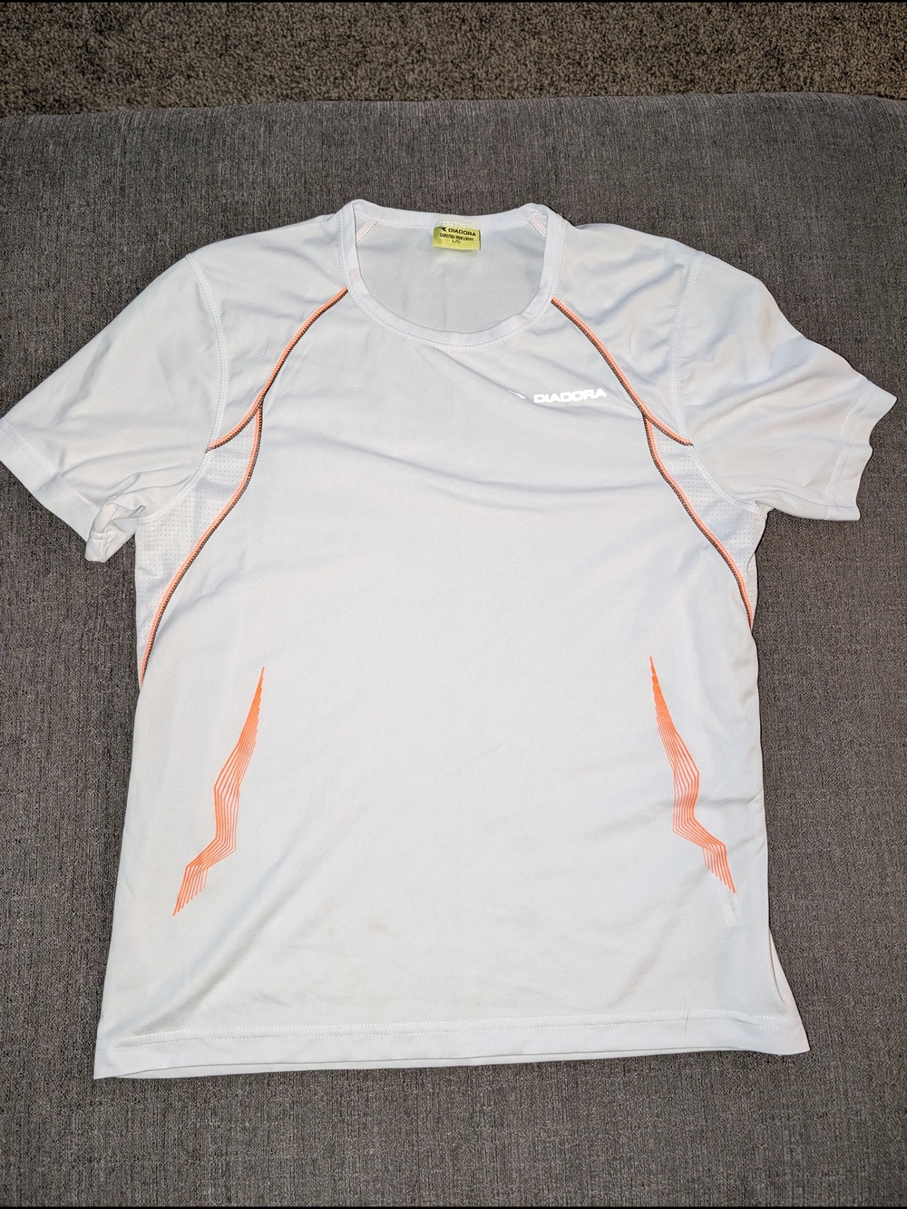 Diadora White Athletic Tee